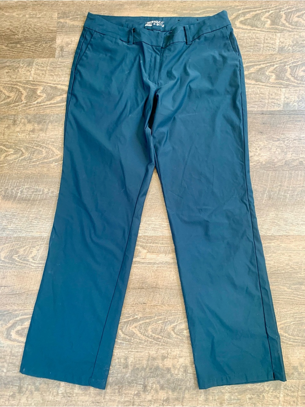 Nike Dri Fit Women’s Straight-Leg Golf Pants — Dark Teal
